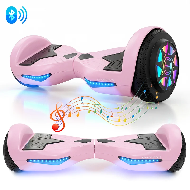 iHoverboard® H1 Hoverboard auto-équilibré à LED 6.5"
