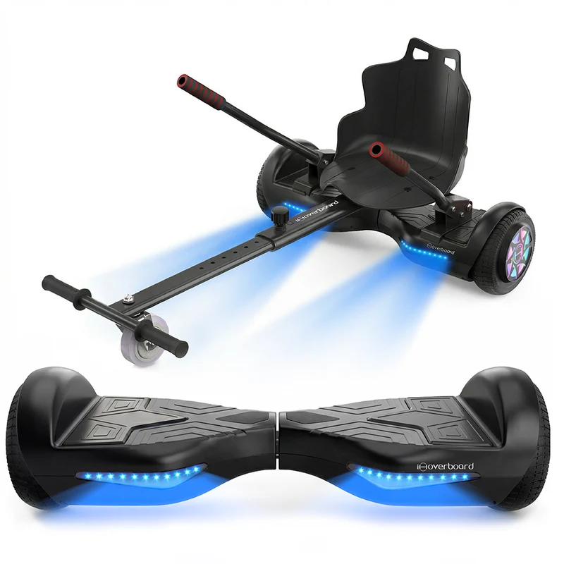 iHoverboard® H1 Hoverboard auto-équilibré à LED 6.5"