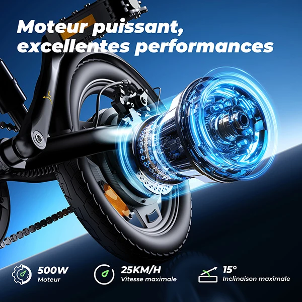 iScooter Vélo électrique pliable U1/EB1 250W