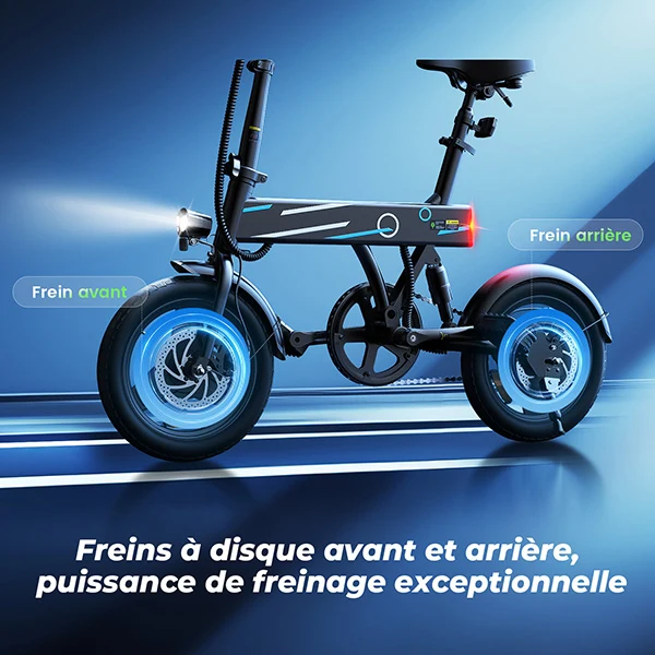 iScooter Vélo électrique pliable U1/EB1 250W