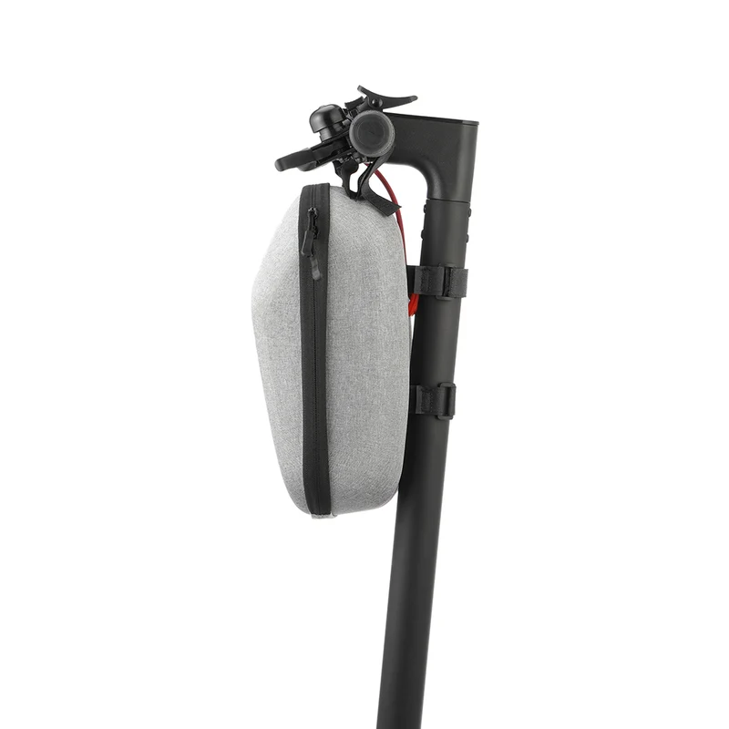 Sac de rangement noir pour tête de trottinette électrique