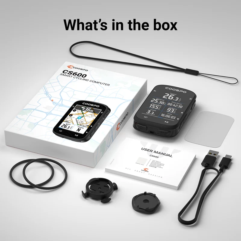 🔥REALROAD CS600 GPS Bike Computer