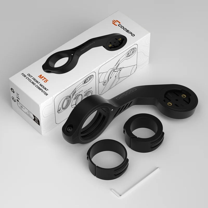 🔥MT5/MT5S Out-front Mount for Coospo/Garmin Bike Computer/Sports Camera