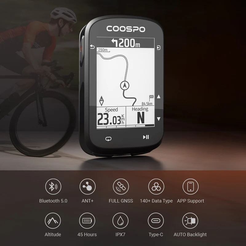 🔥REALROAD CS500 GPS Bike Computer