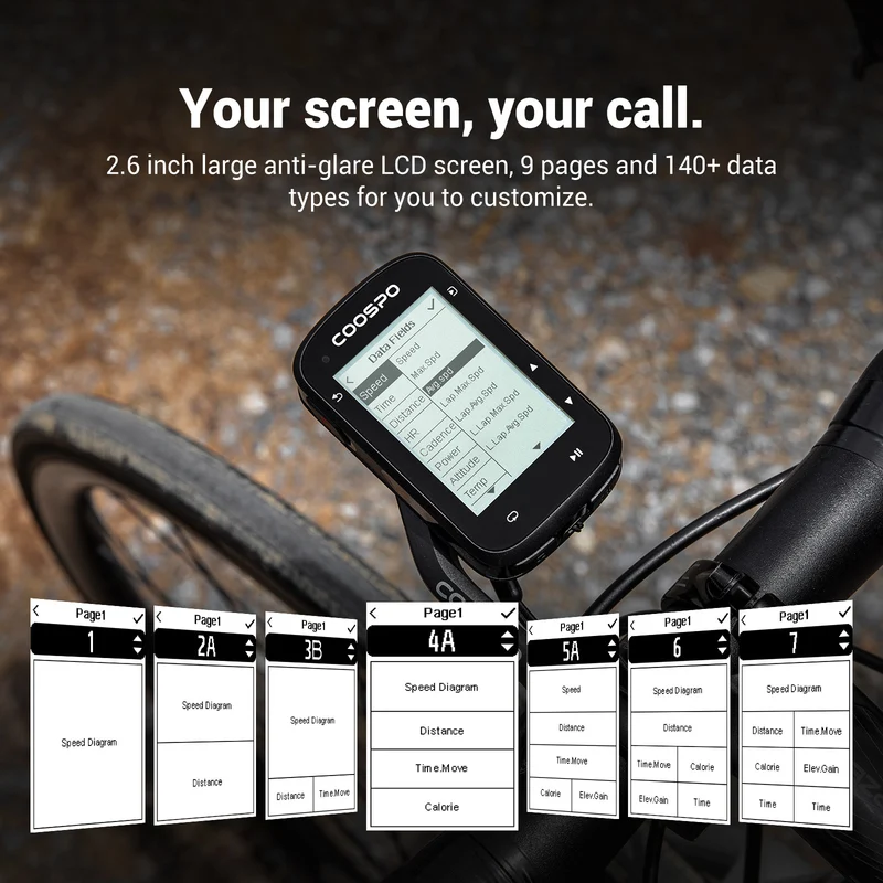 🔥REALROAD CS500 GPS Bike Computer