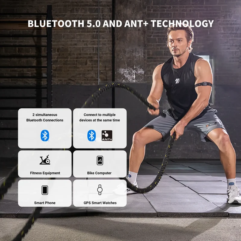 🔥REALZONE HW9 Armband Heart Rate Monitor
