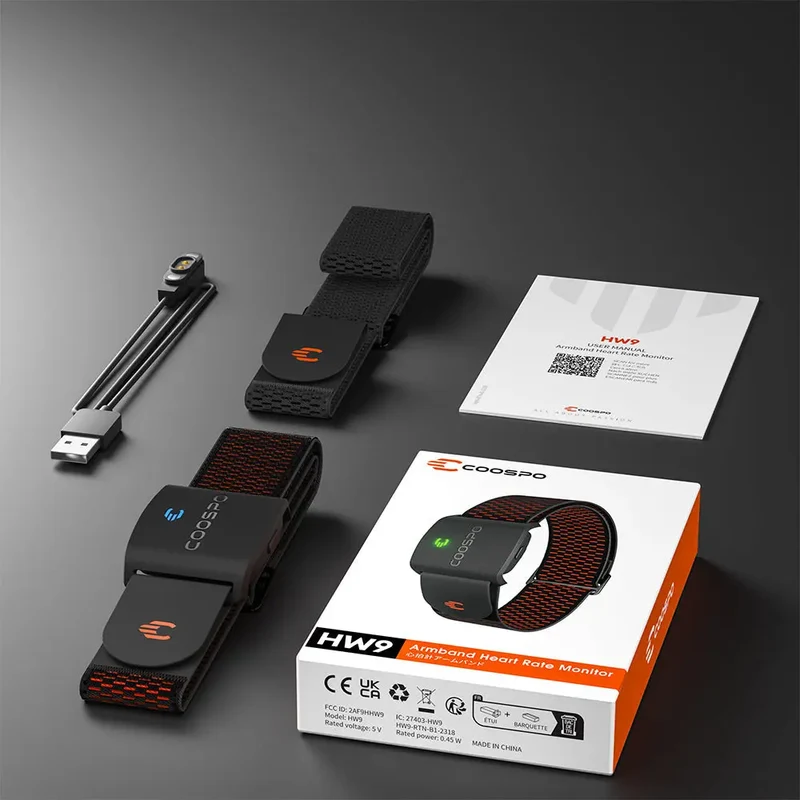 🔥REALZONE HW9 Armband Heart Rate Monitor