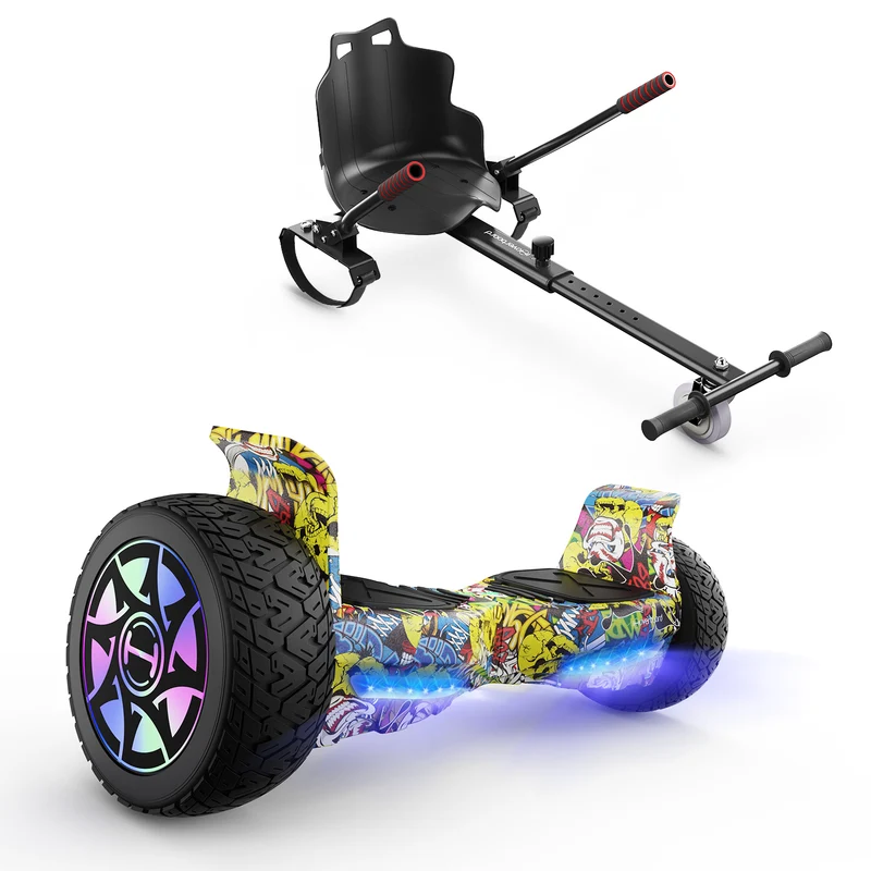 iHoverboard H8/H8MAX Noir Hoverboard tout-terrain 8.5"