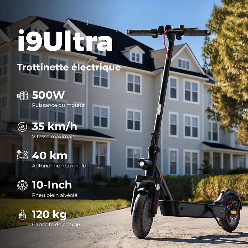 i8M 500W Trottinette électrique Pliable
