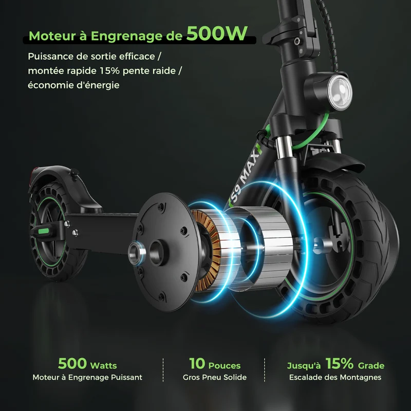 iSinwheel Trottinette électrique S9MAX 500W