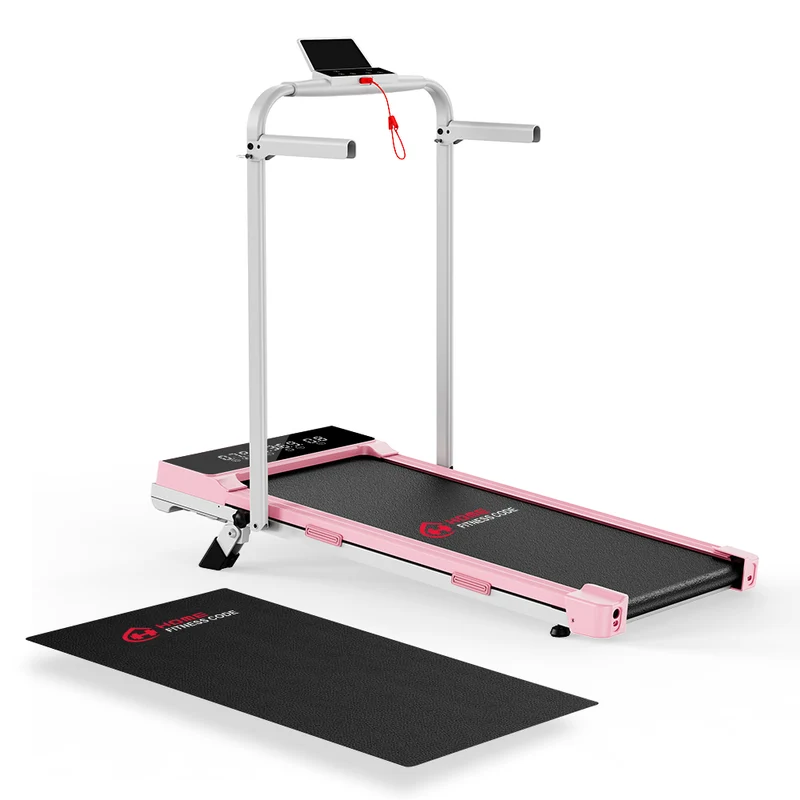 Tapis de Course Pliant Q2 Pro avec 5% Inclinaison Manuelle, Vitesse 1-10 km/h (Nouvelle Version)