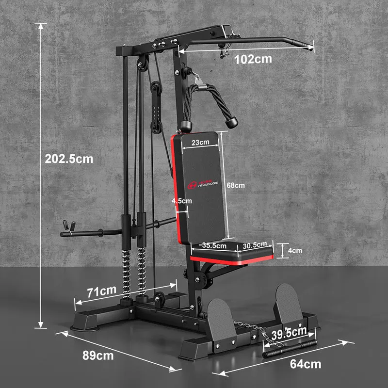 Machine à Tirage Vertical avec Poulie Haute et Basse