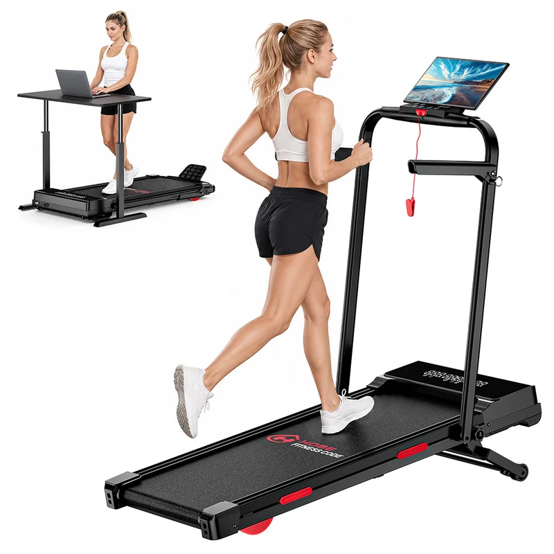 Tapis de Course Pliant Y5 avec Moteur sans Balais, 0% - 15 % Inclinaison Automatique