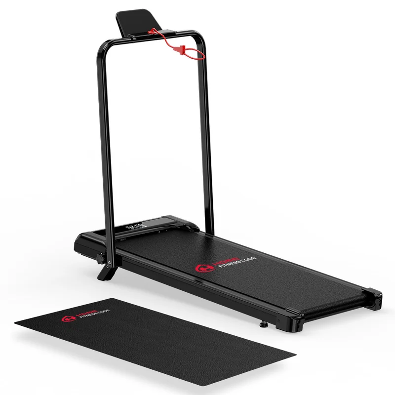 Tapis de Course Pliant Z3 avec Moteur Sans Balais, Vitesse 1-6 km/h, 5% Inclinaison Manuelle