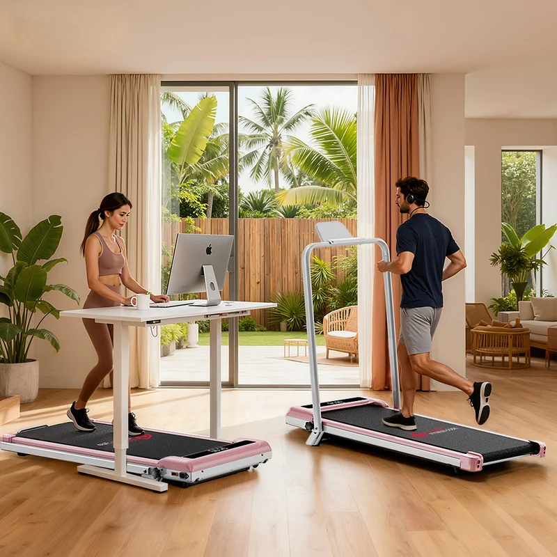Tapis de Course Pliant Z3 avec Moteur Sans Balais, Vitesse 1-6 km/h, 5% Inclinaison Manuelle
