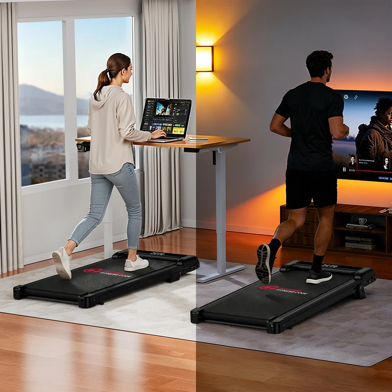 Tapis de Course Z3 avec Moteur Sans Balais, Vitesse 1-6 km/h, 5% Inclinaison Manuelle