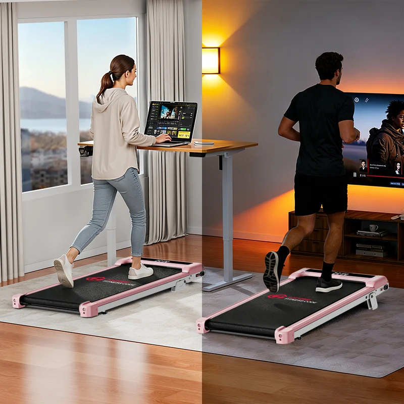 Tapis de Course Z3 avec Moteur Sans Balais, Vitesse 1-6 km/h, 5% Inclinaison Manuelle
