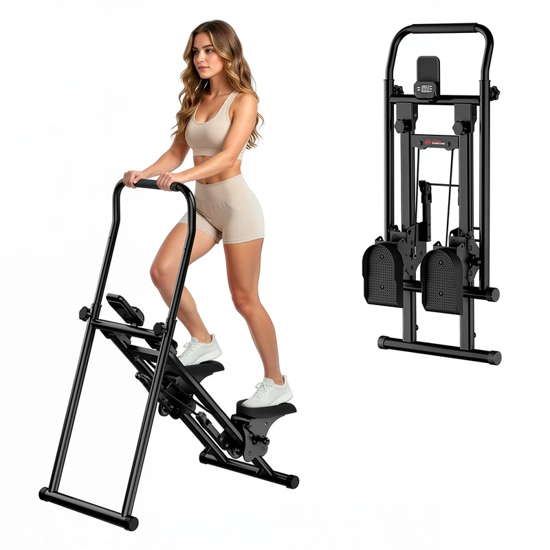 Stepper de Fitness Vertical Pliable