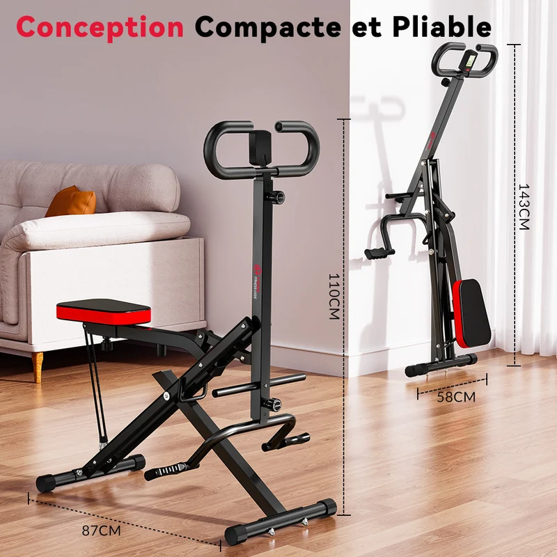 Machine à Squat Profond Pliable