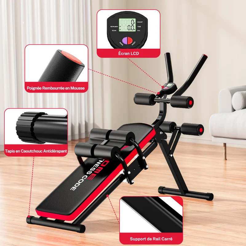 Appareil Abdominaux Pliable
