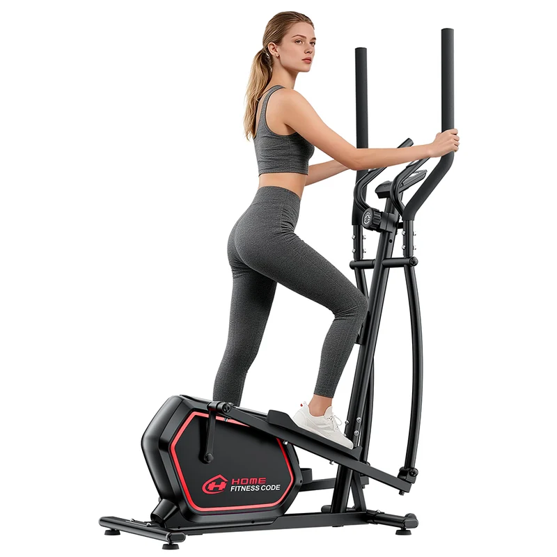 Vélo Elliptique E200, Résistance Magnétique à 16 Niveaux