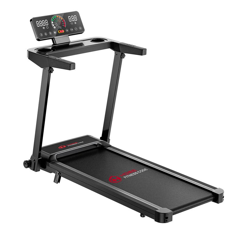Tapis de Course Pliant Q8, Vitesse 1-12KM/H, Inclinaison Manuelle 5%