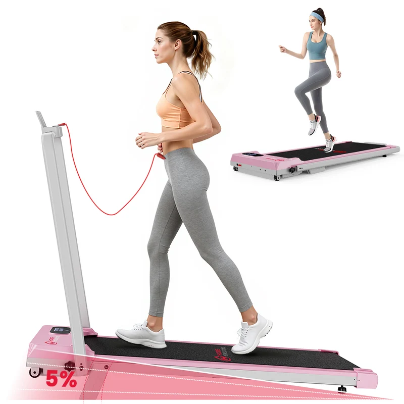 Tapis de Course Pliant T7, Vitesse 1-6KM/H, 5% Inclinaison Manuelle