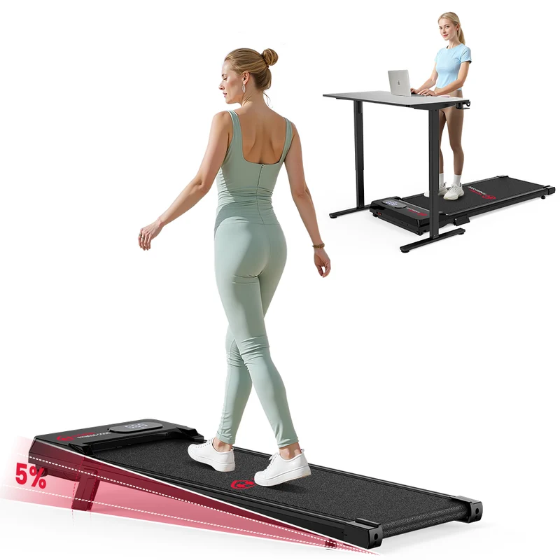 Tapis de Course T7, Vitesse 1-6KM/H, 5% Inclinaison Manuelle