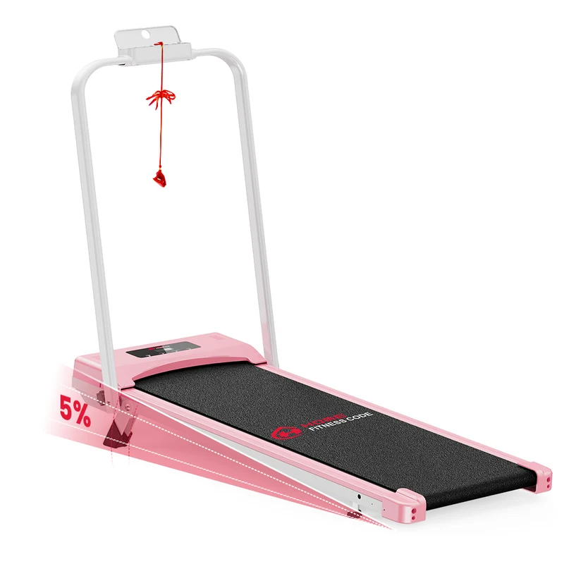Tapis de Course Pliant C1, Vitesse 1-10KM/H, 5% Inclinaison Manuelle