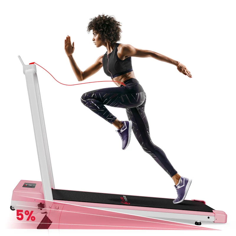 Tapis de Course Pliant C1, Vitesse 1-10KM/H, 5% Inclinaison Manuelle