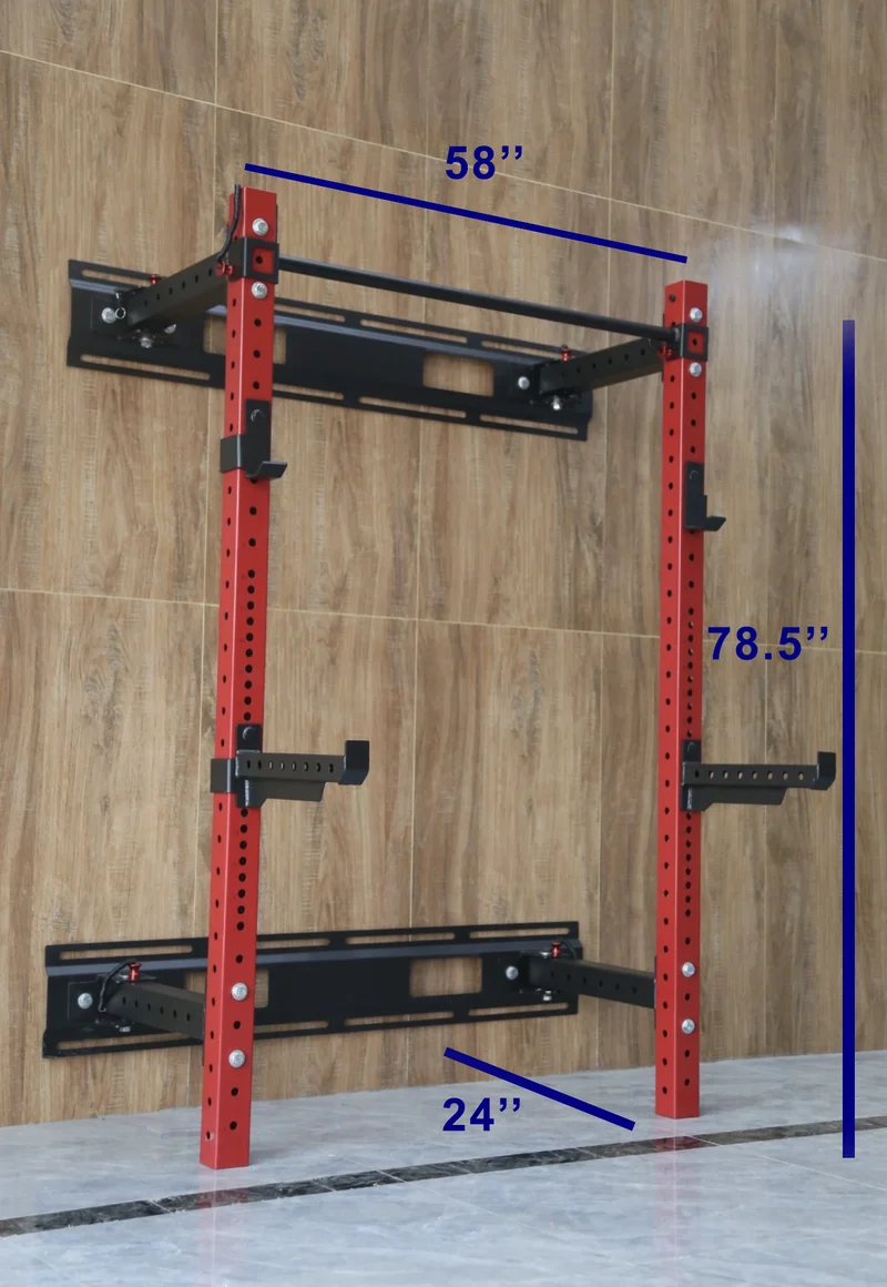 3 x 3 Space Saving Wall-Mounted Rack