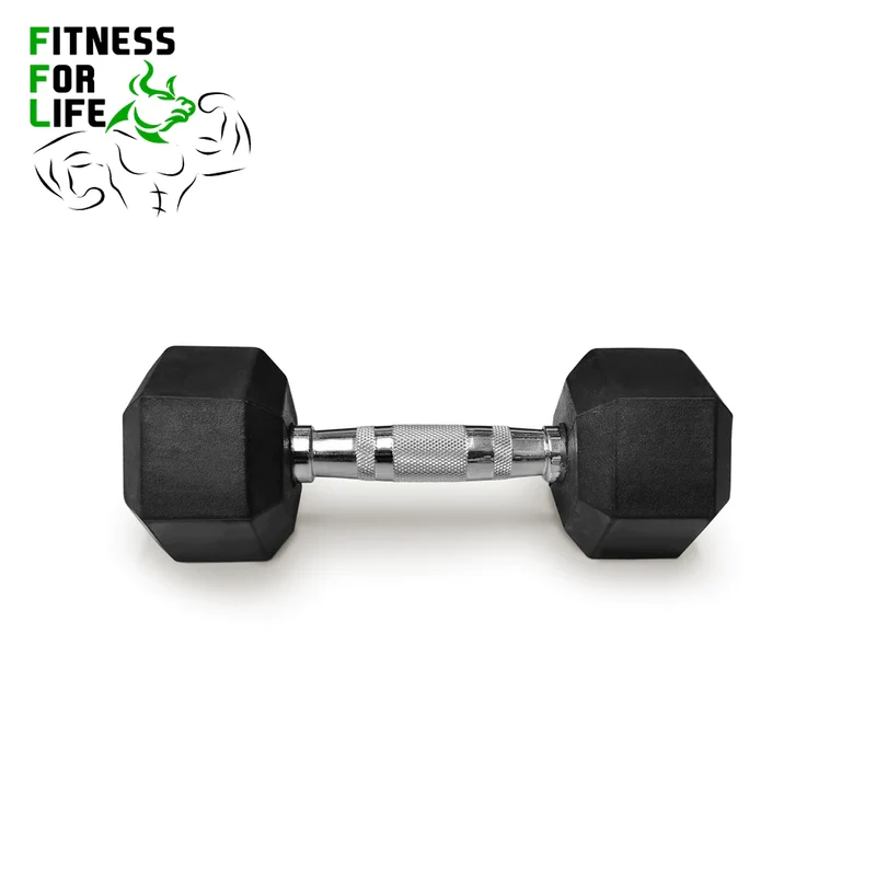 340 lb HEX Dumbbells set + Rack