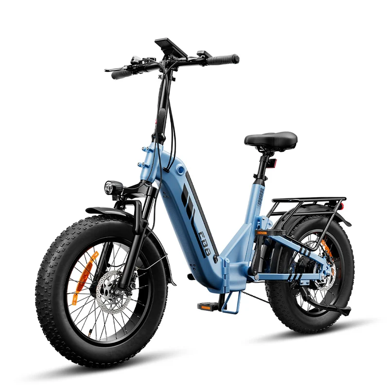 EB8 20" Fat Tire Folding Electric Bike with Torque Sensor