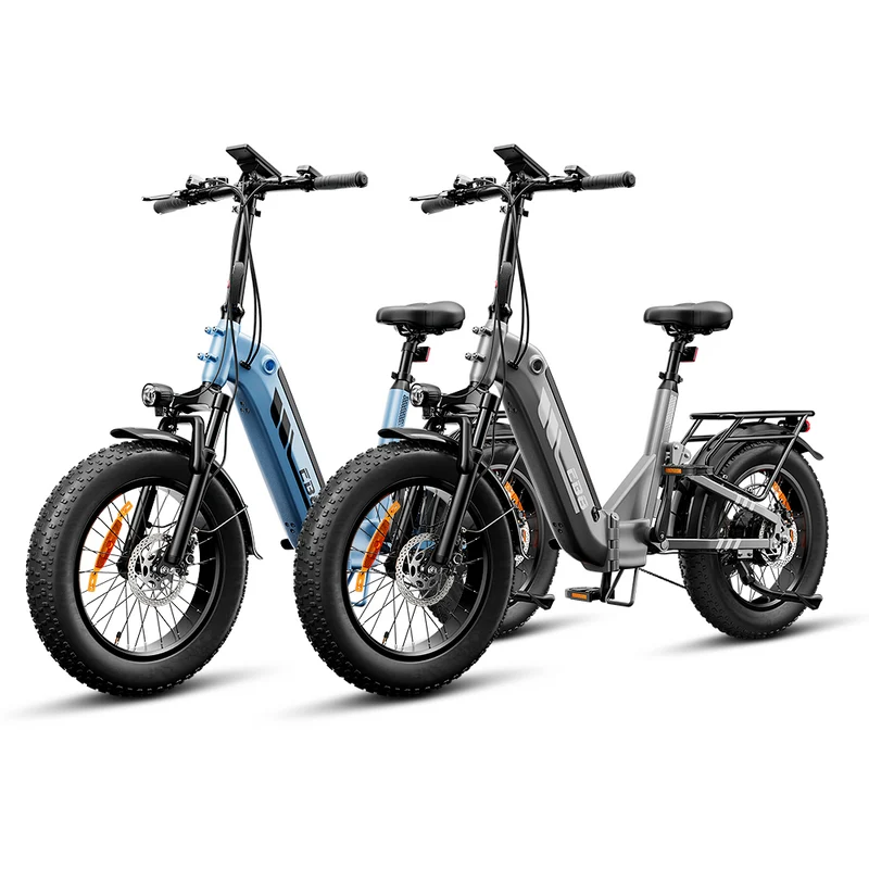 EB8 20" Fat Tire Folding Electric Bike with Torque Sensor