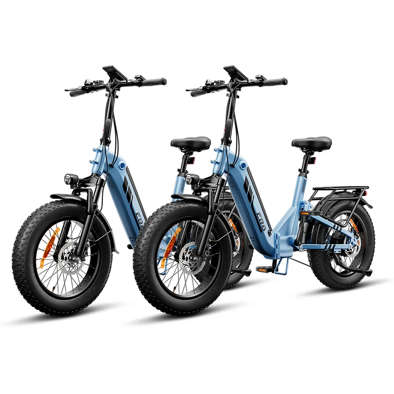 EB8 20" Fat Tire Folding Electric Bike with Torque Sensor