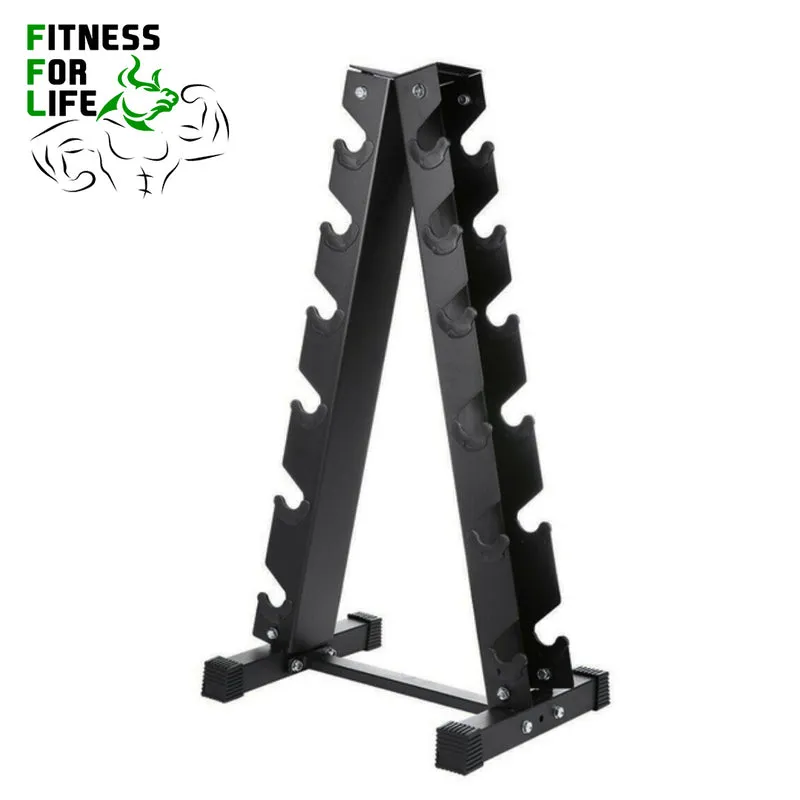 340 lb HEX Dumbbells set + Rack