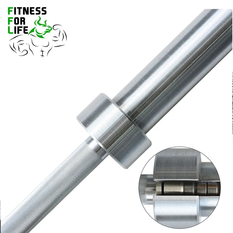 Olympic 7 ft Barbell 2" Chrome, 28mm (With bearings)