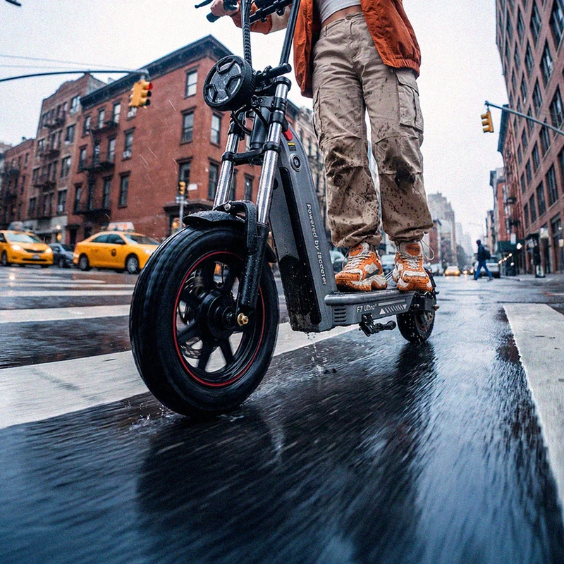 iScooter F7Ultra 1500W All-Terrain Electric Scooter with 38.5 N · m Max Torque Point
