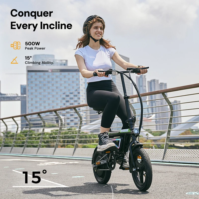 EB1S 500W Folding City Electric Bike with APP