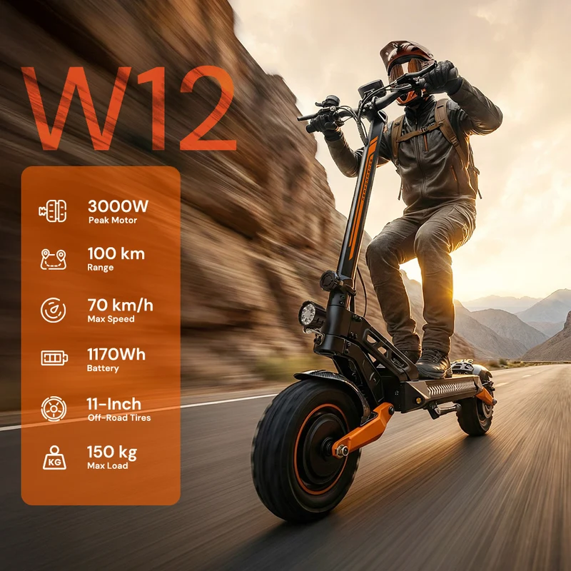 iScooter iX7Pro 2000W Off Road Electric Scooter