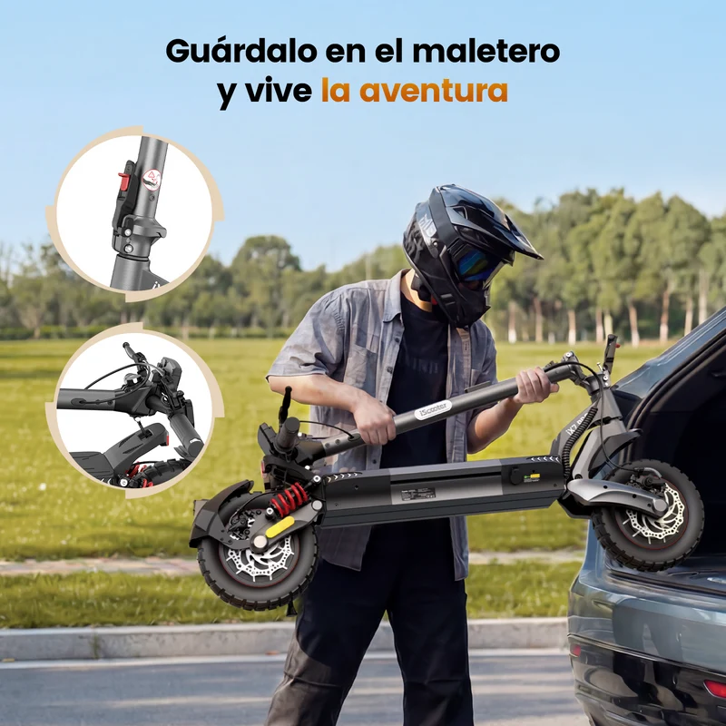 iScooter Patinete Eléctrico iX7Pro Certificado VMP para España