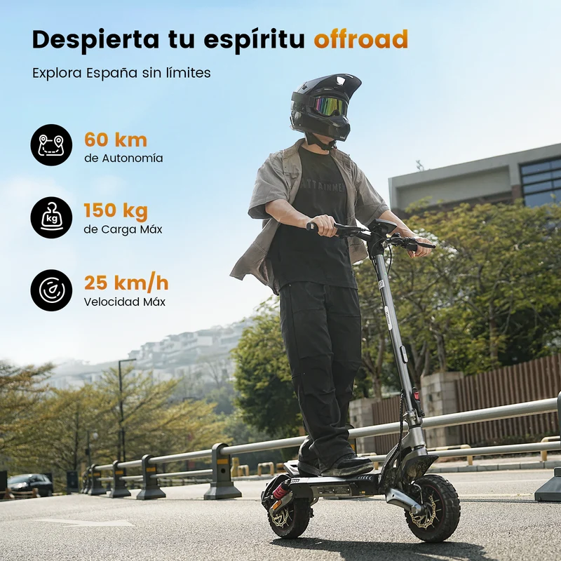 iScooter iX7Pro 2000W Off Road Electric Scooter