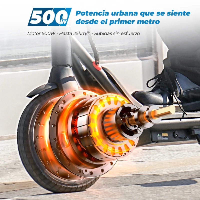iScooter i8M Patinete Eléctrico Ligero Homologado DGT