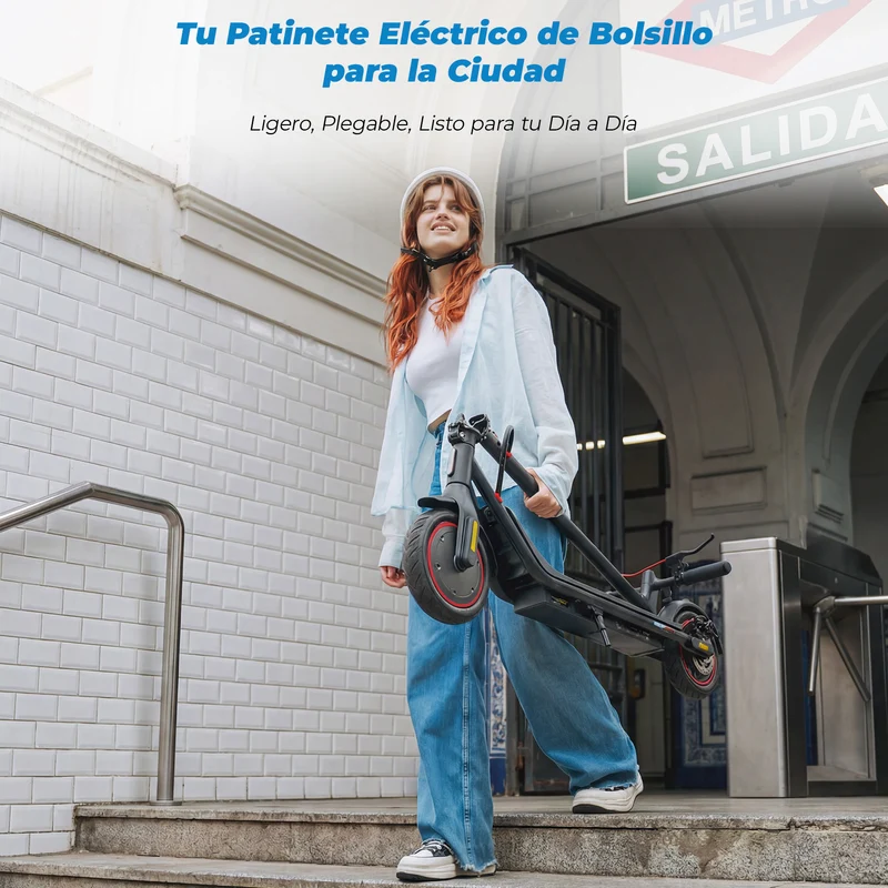 iScooter i8M Patinete Eléctrico Ligero Homologado DGT