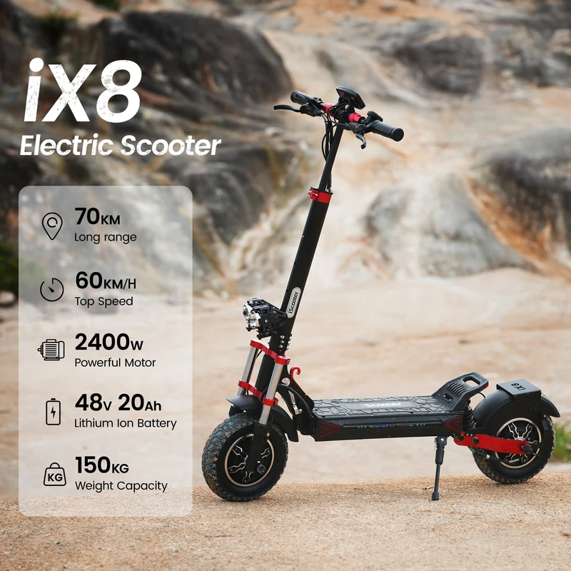 iScooter iX8 2400W Off Road Electric Scooter