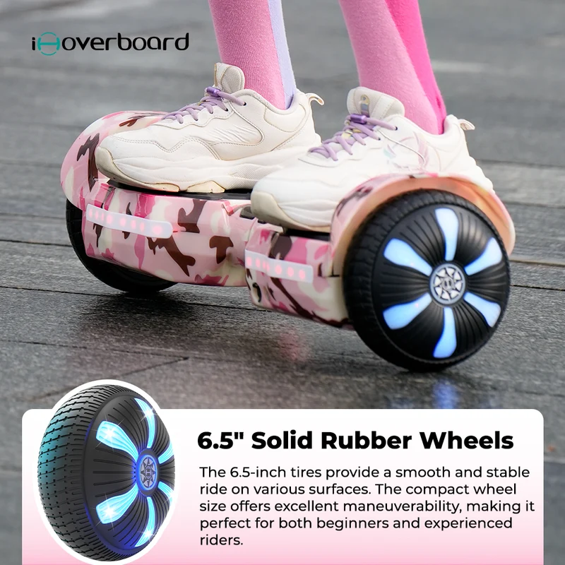 H2 Self Balancing Hoverboard with Bluetooth & LED 6.5"