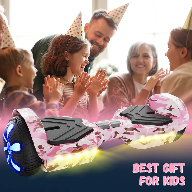 H2 Self Balancing Hoverboard with Bluetooth & LED 6.5"