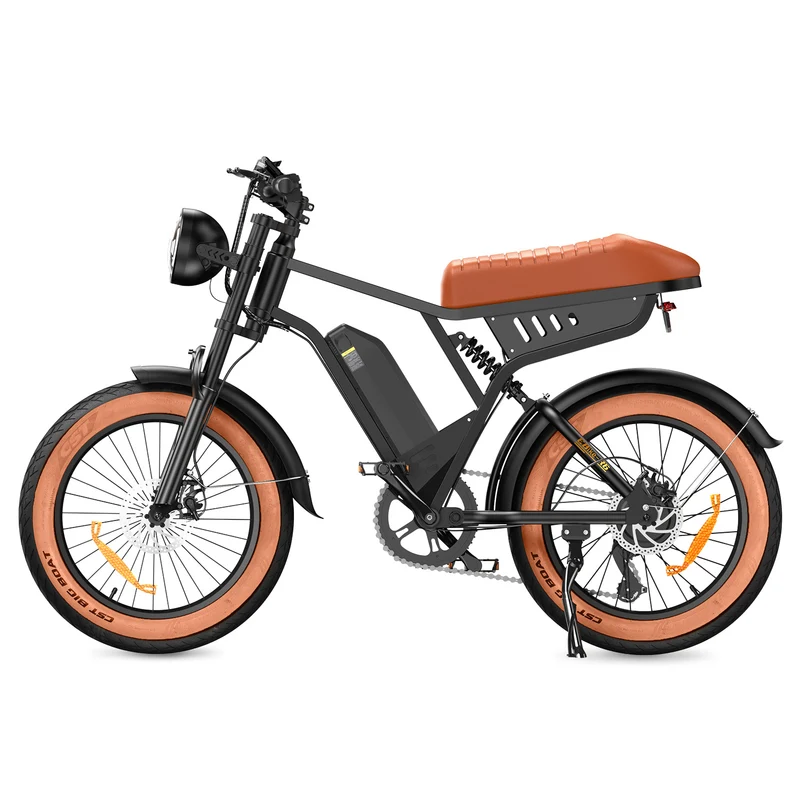 M60 Fat Tire Trekking E-Bike 750W