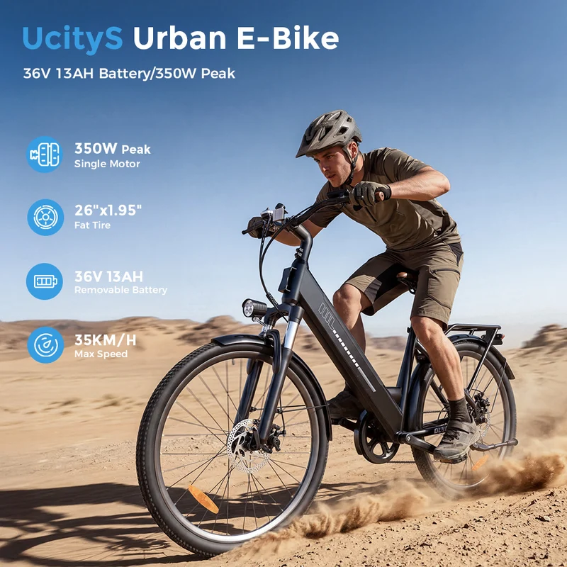 UcityS Urban Commuter Electric Bike