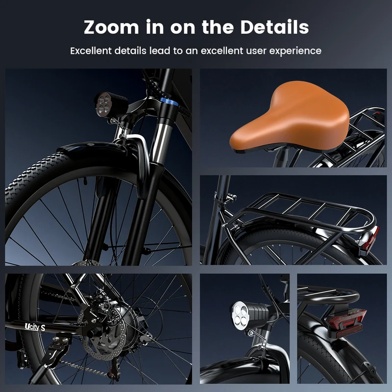 UcityS Urban Commuter Electric Bike
